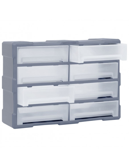 Mobile Contenitore con 8 Cassetti Grandi 52x16x37 cm
