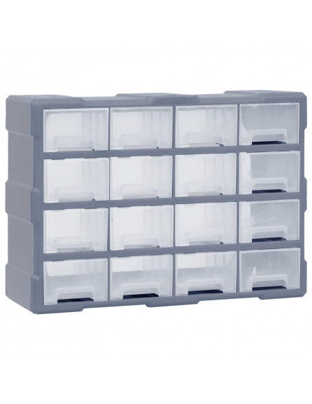 Mobile Contenitore con 16 Cassetti Medi 52x16x37 cm