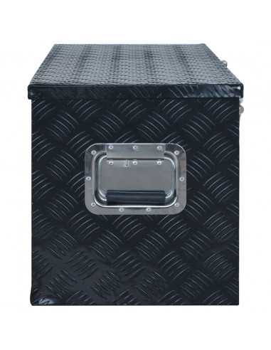 Scatola in Alluminio 1085x370x400 mm Nera