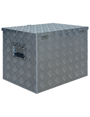 Scatola in Alluminio 610x430x455 mm Argento