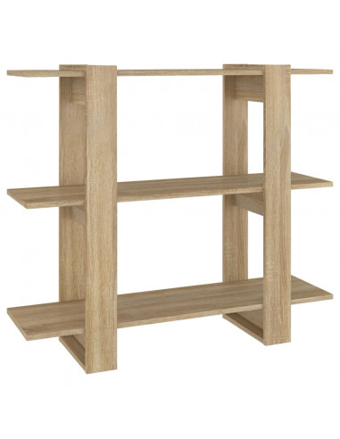 Libreria/Divisorio Rovere Sonoma 100x30x87 cm