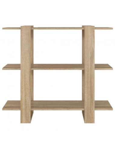 Libreria/Divisorio Rovere Sonoma 100x30x87 cm