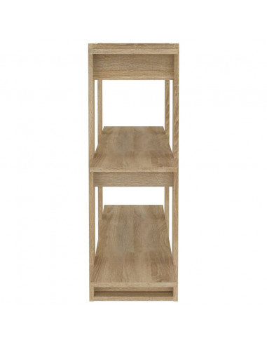 Libreria/Divisorio Rovere Sonoma 100x30x87 cm