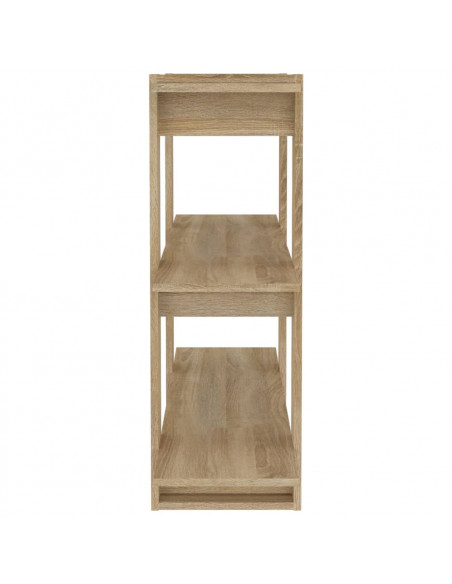 Libreria/Divisorio Rovere Sonoma 100x30x87 cm
