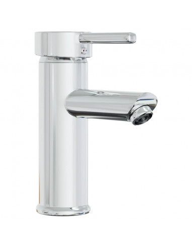 Set Mobili da Bagno 2 pz in Ceramica e Legno Multistrato