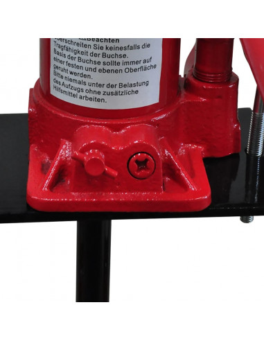 Pressa idraulica manuale da banco 6 tonnellate 2 posizioni