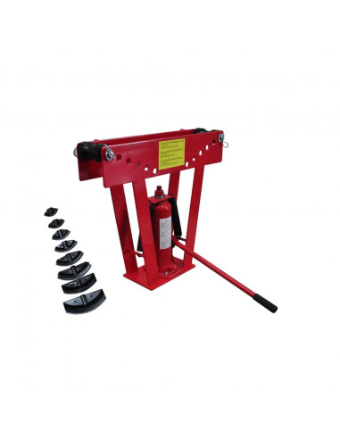 Curvatubi Idraulico Manuale con 8 Matrici 16 Tonnellate