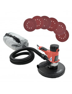 Levigatrice per Cartongesso con Aspiratore 1200 W 2