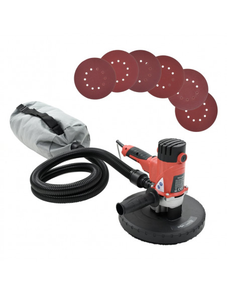 Levigatrice per Cartongesso con Aspiratore 1200 W