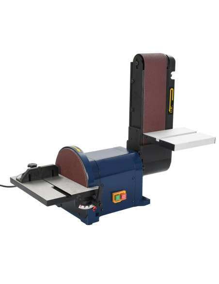 Levigatrice a Nastro e a Disco Elettrica 500 W 200 mm