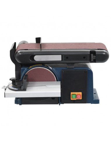 Levigatrice a Nastro e a Disco Elettrica 370 W 150 mm