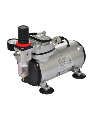 Set Compressore Aerografo con 2 Pistole