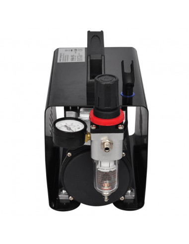 Set Compressore Aerografo con 3 Pistole