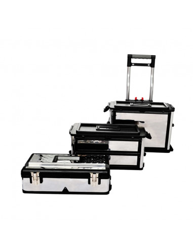 Trolley Porta Attrezzi con 3 Componenti