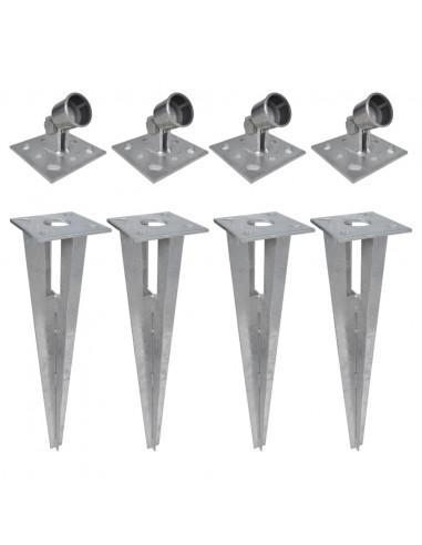 Supporti per Puntoni 4 pz in Acciaio