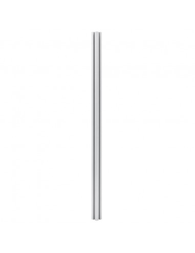 Pali per Recinzione 3 pz in Alluminio 185 cm