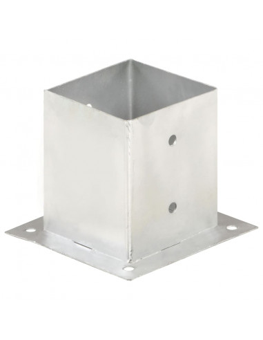 Ancoraggi Pali 4 pz in Metallo Zincato 121 mm