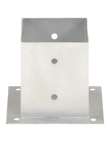 Ancoraggi Pali 4 pz in Metallo Zincato 121 mm