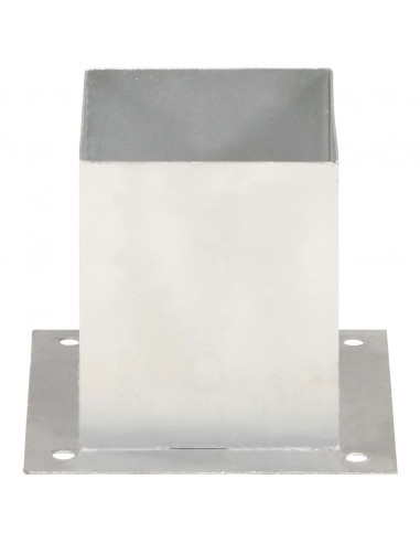 Ancoraggi Pali 4 pz in Metallo Zincato 121 mm