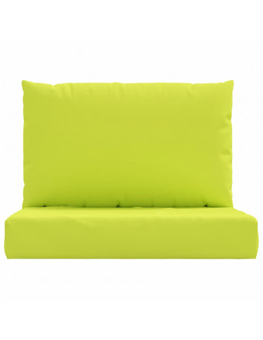 Cuscini per Pallet 2 pz Verde Intenso in Tessuto Oxford