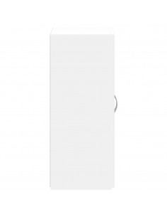 Schedario Bianco 60x32x77,5 cm in Legno Multistrato