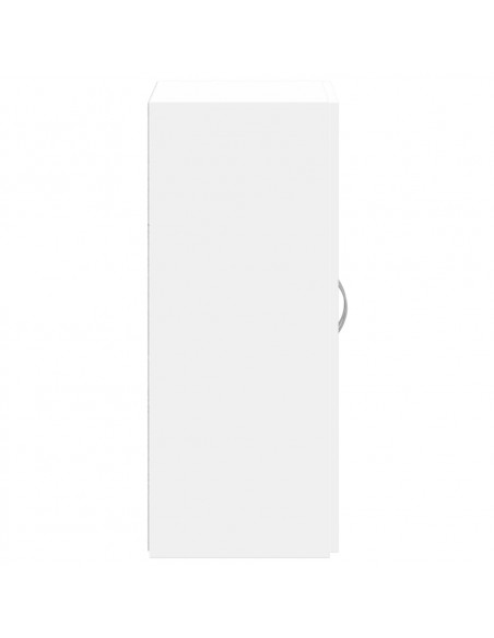 Schedario Bianco 60x32x77,5 cm in Legno Multistrato
