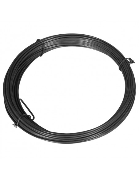 Filo per Recinzioni 25 m 1,4/2 mm in Acciaio Grigio