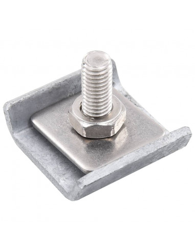 Set di Connettori per Griglie 25 pz Argento