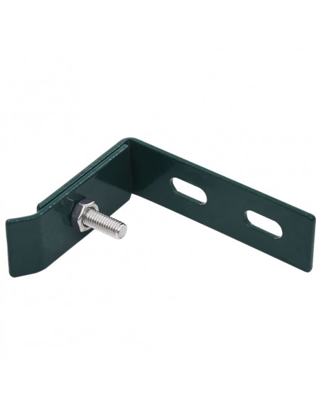 Set di Connettori Angolari a Parete 10 pz Verde