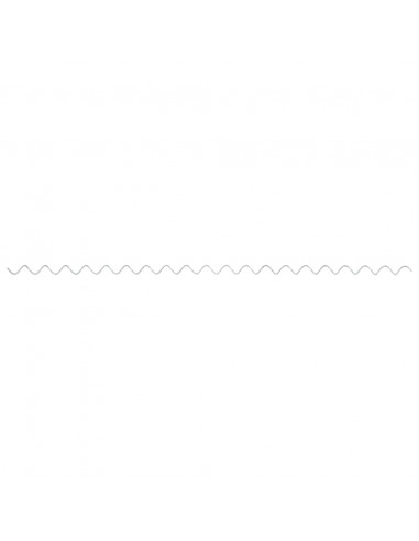 Spirali per Gabbioni 24 pz in Acciaio Zincato 100 cm