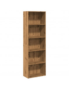 Libreria Rovere Artigianale 60x30x189 cm in Legno Multistrato 2