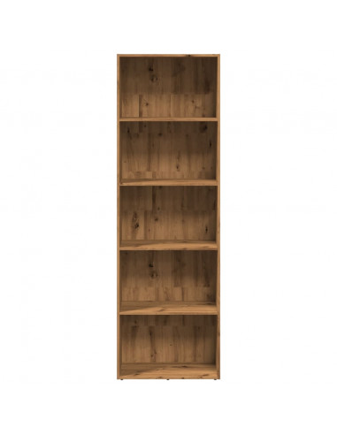 Libreria Rovere Artigianale 60x30x189 cm in Legno Multistrato