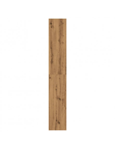 Libreria Rovere Artigianale 60x30x189 cm in Legno Multistrato