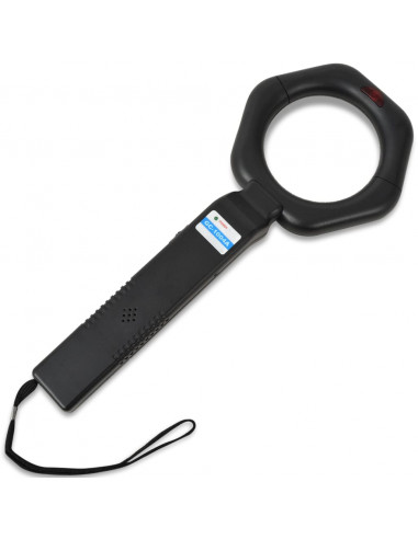 Metal Detector Manuale Portatile Nero