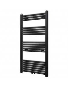 Radiatore Centrale Portasciugamano Dritto Nero 600 x 1160 mm 2