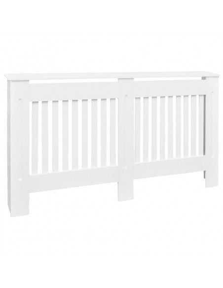 Armadietto Copritermosifone in MDF Bianco 152 cm