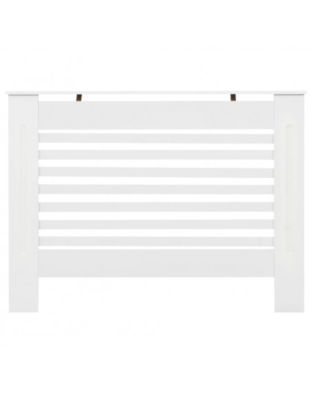 Copertura per Radiatore Bianca 112x19x81,5 cm in MDF