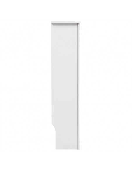 Copertura per Radiatore Bianca 112x19x81,5 cm in MDF