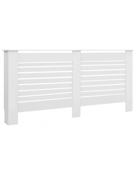Copertura per Radiatore Bianca 172x19x81,5 cm in MDF