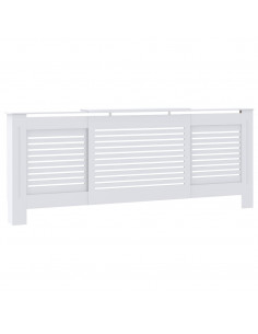 Copertura per Radiatore Bianca in MDF 205 cm 2