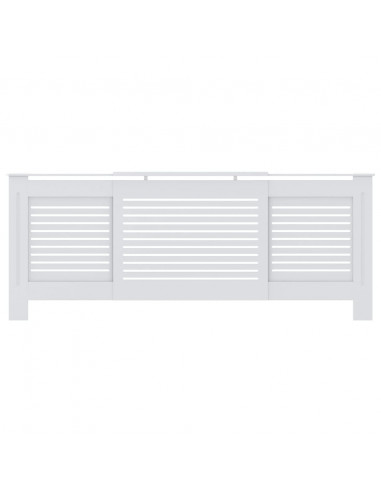 Copertura per Radiatore Bianca in MDF 205 cm