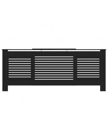 Copertura per Radiatore Nera in MDF 205 cm