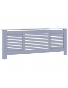 Copertura per Radiatore Grigia in MDF 205 cm 2