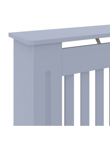 Copertura per Radiatore Grigia in MDF 78 cm