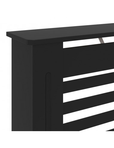 Copertura per Radiatore Nera in MDF 78 cm