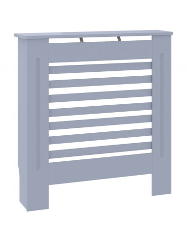 Copertura per Radiatore Grigia in MDF 78 cm