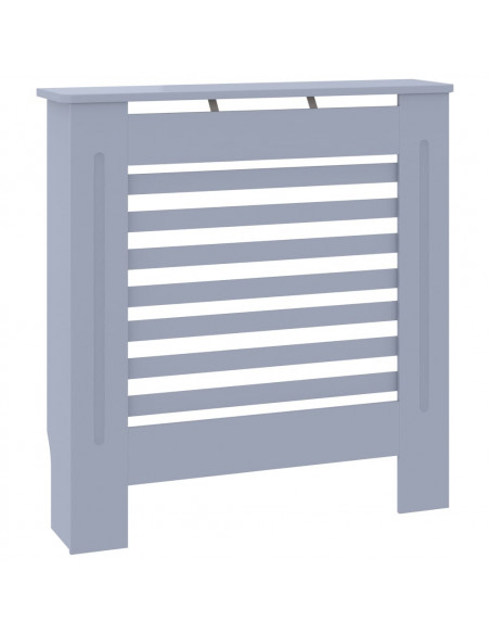 Copertura per Radiatore Grigia in MDF 78 cm