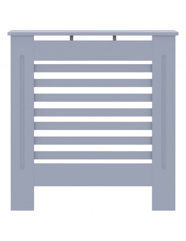 Copertura per Radiatore Grigia in MDF 78 cm