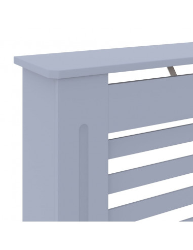 Copertura per Radiatore Grigia in MDF 78 cm