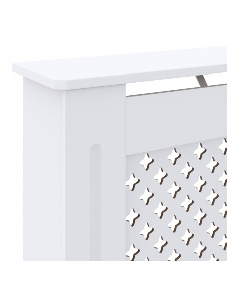 Copertura per Radiatore Bianca in MDF 78 cm